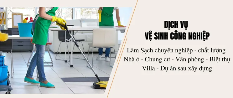 Dịch vụ vệ sinh công nghiệp