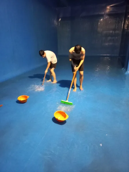 Dịch vụ vệ sinh bể ngầm, téc nước